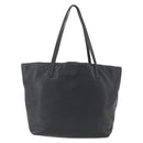 LOEWE Tote Bag Leather Black Auth 155613-2