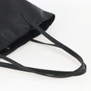LOEWE Tote Bag Leather Black Auth 155613-7