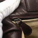 BOTTEGA VENETA INTRECCIATO Hand Bag Leather Brown 146793 Auth 155614-17