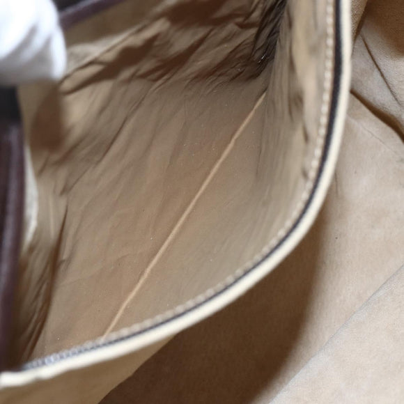 BOTTEGA VENETA INTRECCIATO Hand Bag Leather Brown 146793 Auth 155614