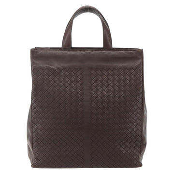 BOTTEGA VENETA INTRECCIATO Hand Bag Leather Brown 146793 Auth 155614 - 0