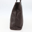 BOTTEGA VENETA INTRECCIATO Hand Bag Leather Brown 146793 Auth 155614-3