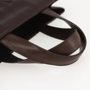 BOTTEGA VENETA INTRECCIATO Hand Bag Leather Brown 146793 Auth 155614-7