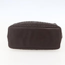 BOTTEGA VENETA INTRECCIATO Hand Bag Leather Brown 146793 Auth 155614-5