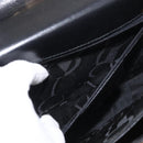 Salvatore Ferragamo Gancini Hand Bag Leather 2way Black Gold Auth 155615-26