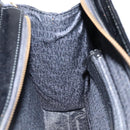 Gianni Versace Shoulder Bag Leather Black Gold Auth 155617-20