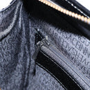 Gianni Versace Shoulder Bag Leather Black Gold Auth 155617-21