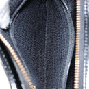 Gianni Versace Shoulder Bag Leather Black Gold Auth 155617-22