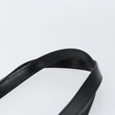 Gianni Versace Shoulder Bag Leather Black Gold Auth 155617-8