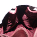 CARTIER Must Line Shoulder Bag Leather Bordeaux Gold Auth 155621-18