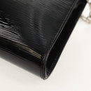 LOUIS VUITTON Epi Jena Pochette Schultertasche Noir Electric M4027N Auth 155622V-16