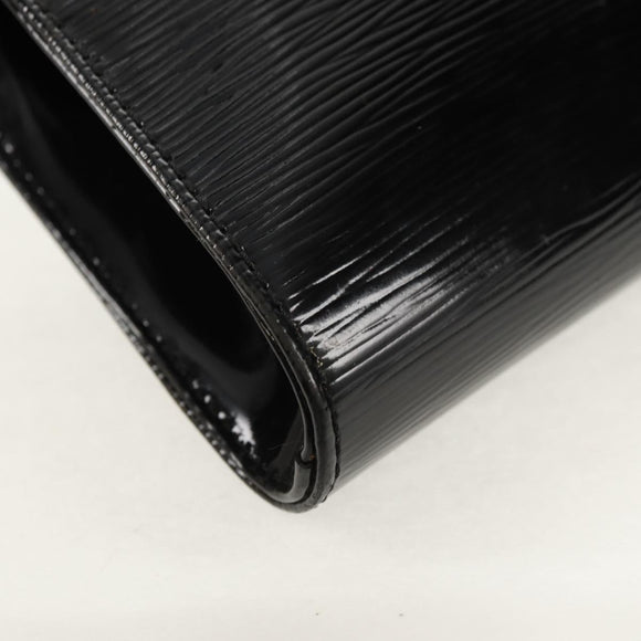 LOUIS VUITTON Epi Jena Pochette Schoudertas Zwart Elektrisch M4027N Auth 155622V