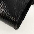 LOUIS VUITTON Epi Jena Pochette Schoudertas Zwart Elektrisch M4027N Auth 155622V-18