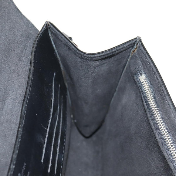 LOUIS VUITTON Epi Jena Pochette Schoudertas Zwart Elektrisch M4027N Auth 155622V