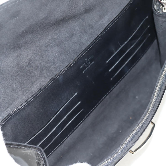 LOUIS VUITTON Epi Jena Pochette Schoudertas Zwart Elektrisch M4027N Auth 155622V
