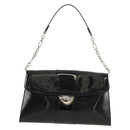 LOUIS VUITTON Epi Jena Pochette Schultertasche Noir Electric M4027N Auth 155622V-13