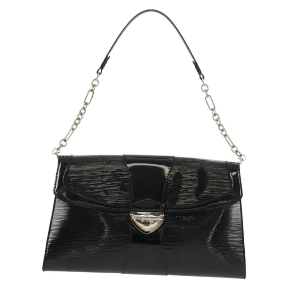 LOUIS VUITTON Epi Jena Pochette Schultertasche Noir Electric M4027N Auth 155622V