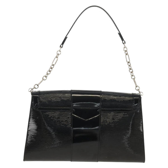 LOUIS VUITTON Epi Jena Pochette Schoudertas Zwart Elektrisch M4027N Auth 155622V