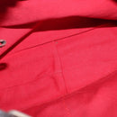 LOEWE Shoulder Bag Leather Brown Silver Auth 155631-11