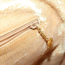 GUCCI Bamboo Hand Bag Leather 2way Brown Gold Auth 155634-21