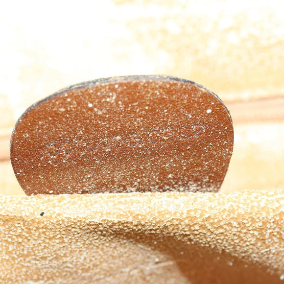 GUCCI Bamboo Hand Bag Leather 2way Brown Gold Auth 155634