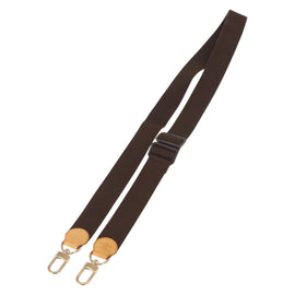 LOUIS VUITTON Adjustable Shoulder Strap Canvas 31.5""-50"" Brown LV Auth 155638