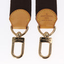 LOUIS VUITTON Adjustable Shoulder Strap Canvas 31.5""-50"" Brown LV Auth 155638-2