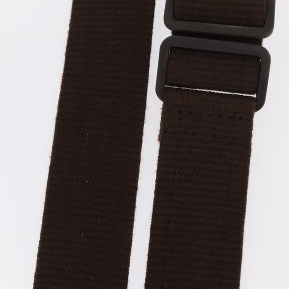 LOUIS VUITTON Adjustable Shoulder Strap Canvas 31.5""-50"" Brown LV Auth 155638