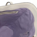 GUCCI Flora Tote Bag Leather White Gold 336777 Auth 155641V-20