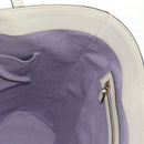 GUCCI Flora Tote Bag Leather White Gold 336777 Auth 155641V-21