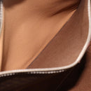 CELINE Macadam Canvas Tote Bag PVC Leather Brown Gold Auth 155642-20