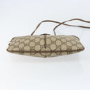 GUCCI GG Supreme Web Sherry Line Bag PVC Beige Gold 904 02 047 Auth 155650-5