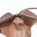 GUCCI GG Supreme Web Sherry Line Bag PVC Beige Gold 156 02 066 Auth 155651-18