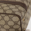GUCCI GG Supreme Hand Bag PVC Beige Gold 000 101 0093 Auth 155653-10