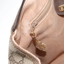 GUCCI GG Supreme Hand Bag PVC Beige Gold 000 101 0093 Auth 155653-20