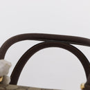 GUCCI GG Supreme Hand Bag PVC Beige Gold 000 101 0093 Auth 155653-8