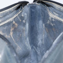 GUCCI GG Supreme Sherry Line Hand Bag PVC Navy Red 41 02 079 Auth 155654-19