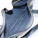 GUCCI GG Supreme Sherry Line Hand Bag PVC Navy Red 41 02 079 Auth 155654-24