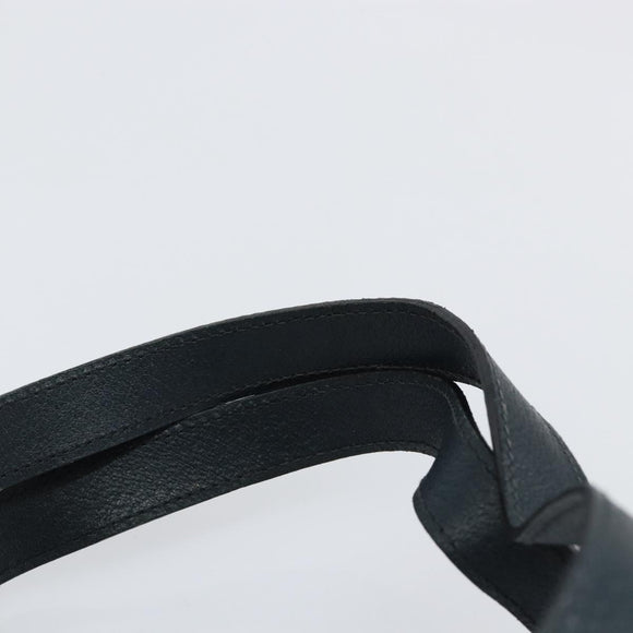 GUCCI GG Supreme Sherry Line Hand Bag PVC Navy Red 41 02 079 Auth 155654