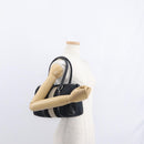 GUCCI GG Canvas Hand Bag Black Silver 000 0851 3754 Auth 155656-24