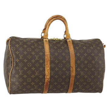 LOUIS VUITTON Monogram Keepall 50 Boston Bag M41426 LV Auth 155661