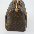 LOUIS VUITTON Monogram Keepall 50 Boston Bag M41426 LV Auth 155661-5