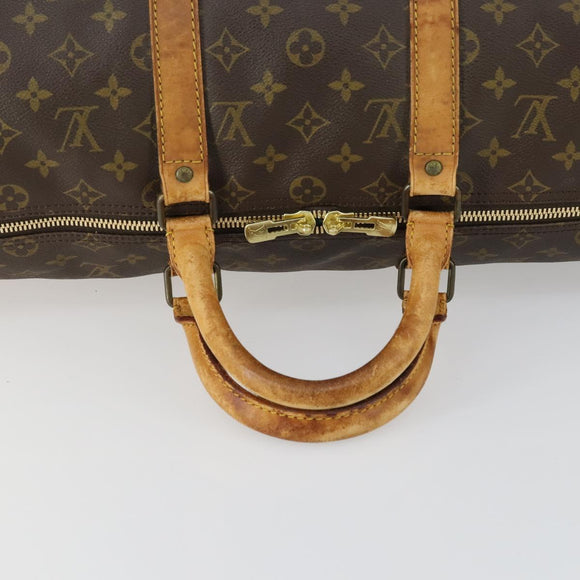 LOUIS VUITTON Monogram Keepall 50 Boston Bag M41426 LV Auth 155661