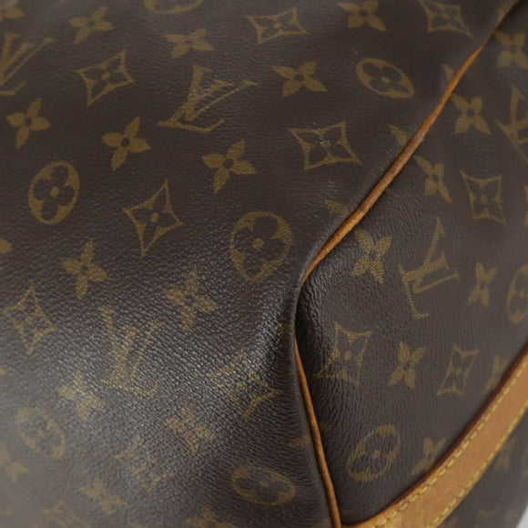 LOUIS VUITTON Monogram Keepall Bandouliere 50 Boston Bag M41416 LV Auth 155662