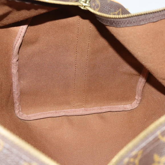 LOUIS VUITTON Monogram Keepall Bandouliere 50 Boston Bag M41416 LV Auth 155662
