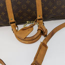 LOUIS VUITTON Monogram Keepall Bandouliere 50 Boston Bag M41416 LV Auth 155662-9