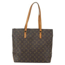 LOUIS VUITTON Monogram Cabas Mezzo Tote Bag M51151 LV Auth 155664-13