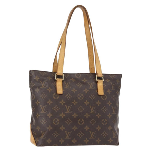 LOUIS VUITTON Monogram Cabas Piano Tote Bag M51148 LV Auth 155665