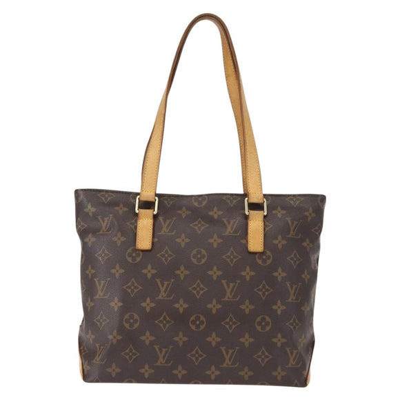 LOUIS VUITTON Monogram Cabas Piano Tote Bag M51148 LV Auth 155665