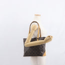 LOUIS VUITTON Monogram Cabas Piano Tote Bag M51148 LV Auth 155665-21